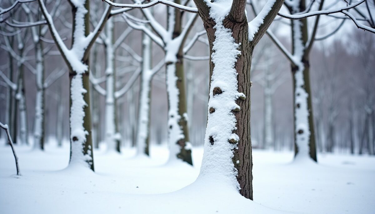 Chaulage des arbres : les raisons essentielles de peindre les troncs en blanc cet hiver Chaulage des arbres : les raisons essentielles de peindre les troncs en blanc cet hiver