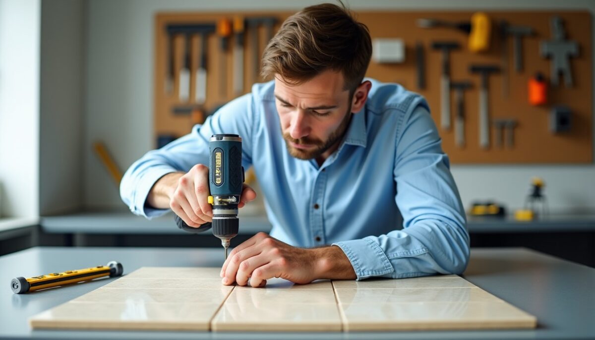 Les astuces incontournables pour percer du carrelage sans le fissurer