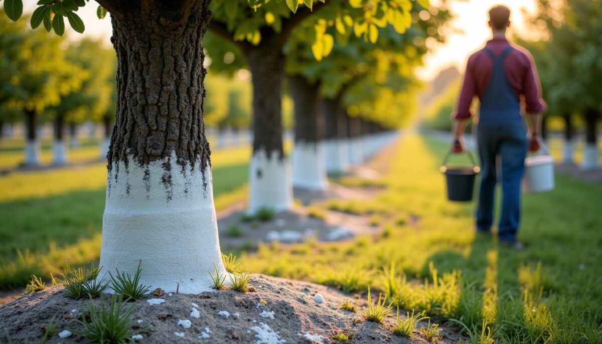 Chaulage des arbres : Pourquoi c’est le moment idéal pour blanchir les troncs et protéger vos végétaux