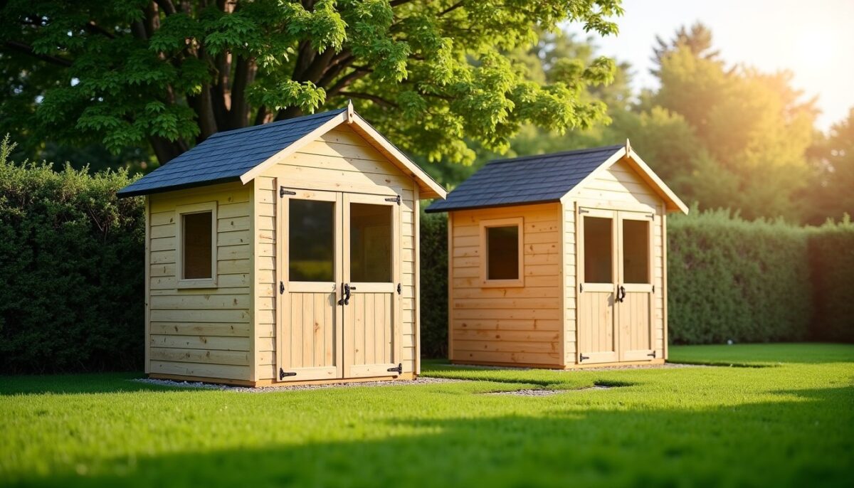 Est-il possible d'installer deux abris de jardin de 5 m² chacun sur une même propriété ?